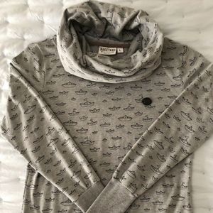 Naketano cow neck shirt